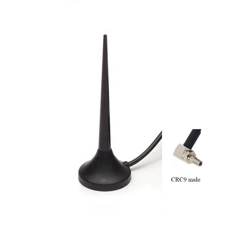 magnetic mount gsm 3g car antenna crc9 gprs 3g multi band whip antenna